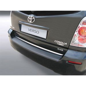 Bumper beschermer passend voor Toyota Corolla Verso 5 deurs 2004-2009 Zwart GRRBP449