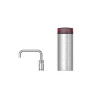 Quooker Nordic Square Kokendwaterkraan (Single Tap) Set - Kokend Water - RVS - met COMBI+ Reservoir