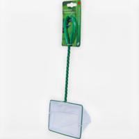 Boon Aquarium Schepnet Fijnmazig Nylon 10cm - Wit, Duurzaam & Veilig voor Vissen