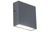 Lutec Antraciete wandlampGemini Xf design - 5104001118