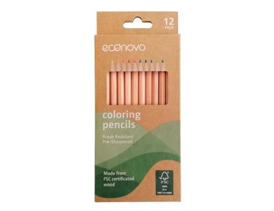 Econovo Potloden - fsc - gekleurd - 12 stuks