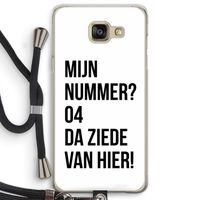 Da ziede van hier: Samsung Galaxy A5 (2016) Transparant Hoesje met koord