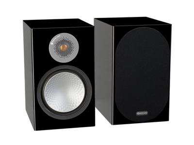 Seconddeal: Monitor Audio Silver 100 Boekenplank Speakers 2 stuks - High Gloss Black