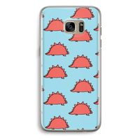 Dinosawrr: Samsung Galaxy S7 Edge Transparant Hoesje Dinosawrr: Samsung Galaxy S7 Edge Transparant Hoesje