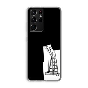Musketon Painter: Samsung Galaxy S21 Ultra Transparant Hoesje