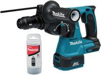 Makita dhr243z 18 volt combihamer | sds-plus | met verwisselbare boorkop | zonder accu's en lader en koffer - dhr243z