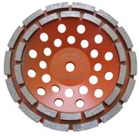 Spero Grof dubbele rij diamant komslijpschijf | Ø180mm | hard beton | M14 | H=47mm | TBV SPHS2001B-PR - SPT180M47H