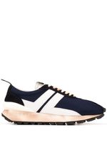 Lanvin baskets à empiècements contrastants Bumper - Bleu