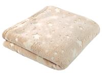 LIVARNO home Plaid 170 x 130 cm (Beige)