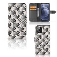 iPhone 12 | 12 Pro (6.1") | Telefoonhoesje | Met pasjeshouder | Salamander Grey
