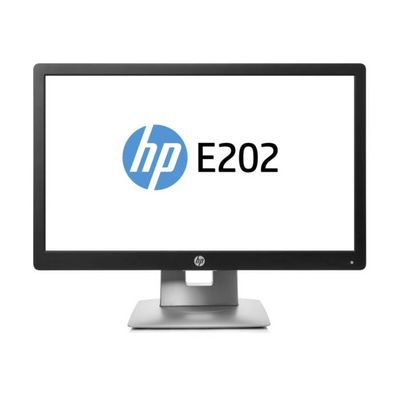 HP E202 - 20 inch - 1600x900 - DP - DVI - VGA - Zwart HP E202 - 20 inch - 1600x900 - DP - DVI - VGA - Zwart