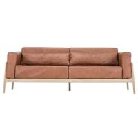 Gazzda Fawn sofa 3-zits Dakar Leather Whiskey