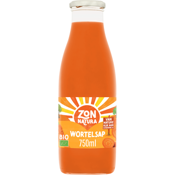 Zonnatura Biologische Wortelsap 750 ml bij Jumbo