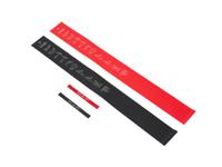 CRIVIT Fitnessbandenset (Rood/zwart)