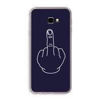 F**k U: Samsung Galaxy J4 Plus Transparant Hoesje