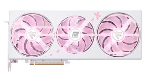 Powercolor AMD Radeon RX 7800 XT Videokaart Hellhound Sakura 16 GB GDDR6-RAM PCIe x16 HDMI, DisplayPort Overclocked, RGB-verlichting