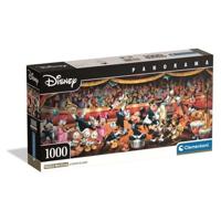 CLEMENTONI - Compact 1000 stukjes Panorama - Disney Orchestra