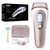 Pulserend licht epilator - BRAUN - IPL PL7253 - 240 V - 400.000 flitsen - Roségoud / Wit Pulserend licht epilator - BRAUN - IPL PL7253 - 240 V - 400.000 flitsen - Roségoud / Wit