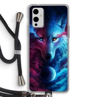 Where Light And Dark Meet: OnePlus 9 Transparant Hoesje met koord