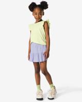 HEMA Kinderskort Rib Jersey Paars (paars)