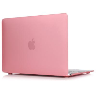 Laptop matte stijl beschermende case voor MacBook Air 13 3 inch A1932 (2018) (roze)