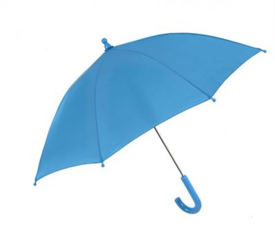 Perletti paraplu junior beveilingssysteem 75 cm blauw