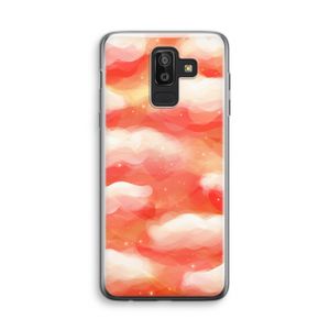 Lichte Wolken: Samsung Galaxy J8 (2018) Transparant Hoesje