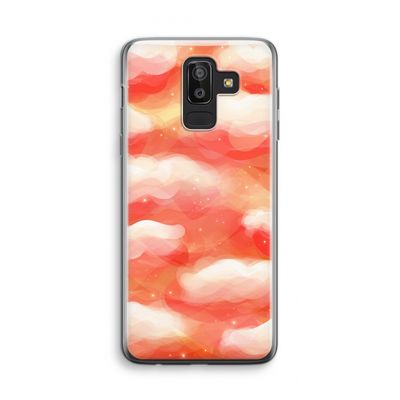 Lichte Wolken: Samsung Galaxy J8 (2018) Transparant Hoesje