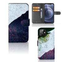 iPhone 12 | 12 Pro (6.1") | Book Case | Sea in Space | Portemonnee hoesje