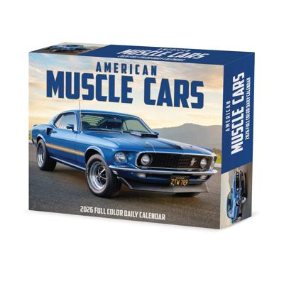American Muscle Cars Kalender 2026 Boxed