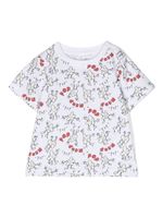 Stella McCartney Kids t-shirt en coton biologique à imprimé graphique - Blanc - thumbnail