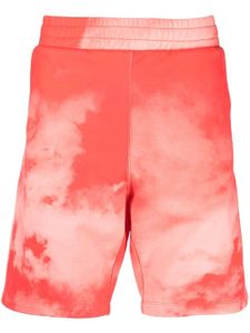 Paul Smith short de sport à imprimé tie-dye - Rouge