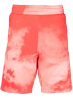 Paul Smith short de sport à imprimé tie-dye - Rouge - thumbnail