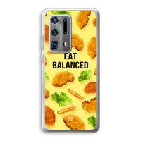 Eat Balanced: Huawei P40 Pro Plus Transparant Hoesje