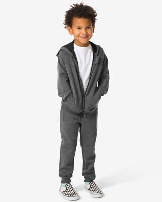 HEMA Kinderbroek sweatstof grijsmelange (grijsmelange)