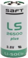 Saft LS 26500 plus lithium C batterij (3,6V)