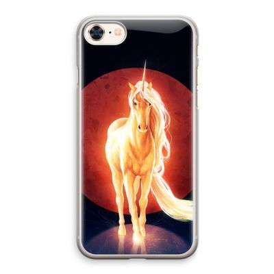 Last Unicorn: iPhone 8 Transparant Hoesje