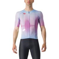 Castelli R-A/D fietsshirt korte mouw roze heren M - thumbnail