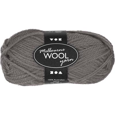 Creativ Company Melbourne wolgaren, l: 92 m, grijs, 50 gr/ 1 bol