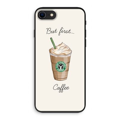 But first coffee: iPhone SE 2020 Biologisch afbreekbaar hoesje