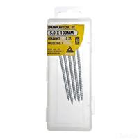 Spaanpl.schr. 5.0x100mm 5st - Deltafix Spaanpl.schr. 5.0x100mm 5st - Deltafix
