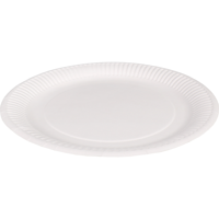 Depa Bord | rond | 1-vaks | karton | Ø23cm | wit | 160 stuks