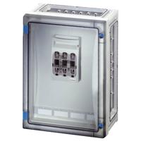 Hensel 68000218 Zekeringhouder Afmeting zekering: 0 3-polig 125 A 800 V