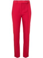 Paule Ka straight-leg crepe trousers - Rouge