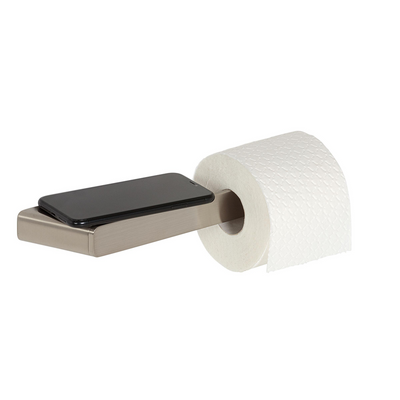 Toiletrolhouder Zonder Klep Met Planchet Geesa Shift Geborsteld RVS