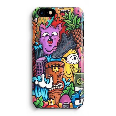 Vexx Mixtape: Volledig Geprint iPhone 7 Plus Hoesje