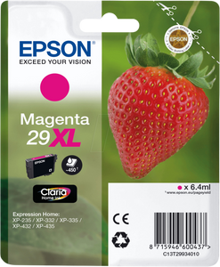 Epson Strawberry 29XL M inktcartridge 1 stuk(s) Origineel Hoog (XL) rendement Magenta