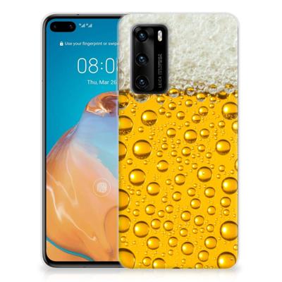 Huawei P40 | Siliconen Case | Bier
