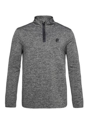 Protest Rewill 1/4 Zip Pully Heren Dark Grey Melee L