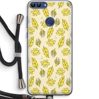 Herfst: Huawei P Smart (2018) Transparant Hoesje met koord